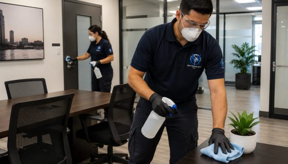 Entretien ménager commercial — Multiservices SP, Montréal