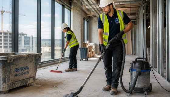 Après-construction — Multiservices SP, Montréal